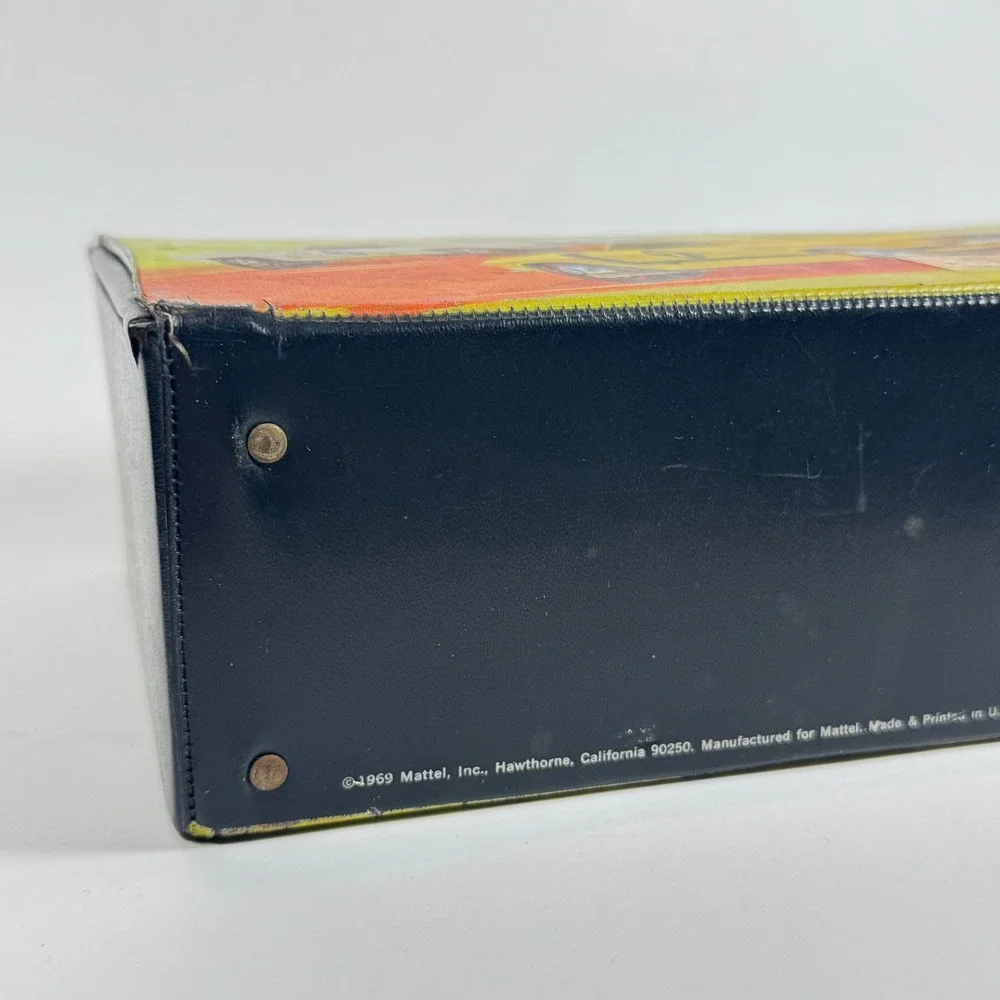 Vintage 1969 Hot Wheels Collector's Race Case Carry Case w/‎ Tray Mattel USA